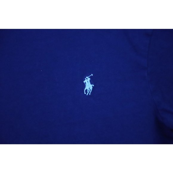 Polo Ralph Lauren Men's Size Large Navy Casual Tee Short Sleeve Shirt Pullover - Picture 3 of 7